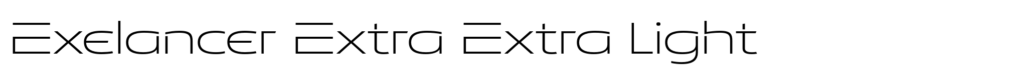 Exelancer Extra Extra Light image